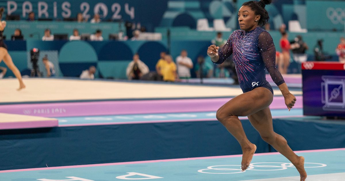 Simone Biles And Teammates Give Sneak Peek At Paris Olympics Routines And.. Wow!