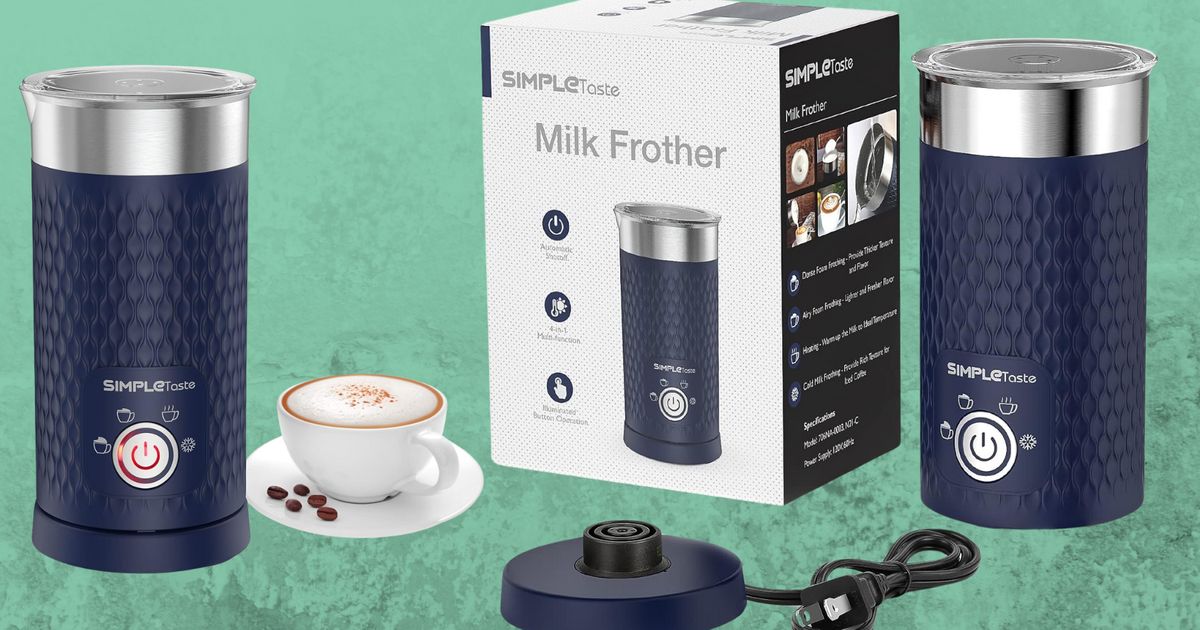 This 4-In-1 Milk Frother Is Under $30 For A Limited Time