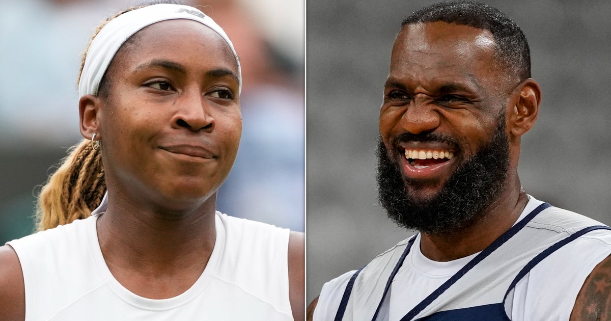 NextImg:Coco Gauff's TikTok Video With Fellow Team USA Flag Bearer LeBron James Is Gold