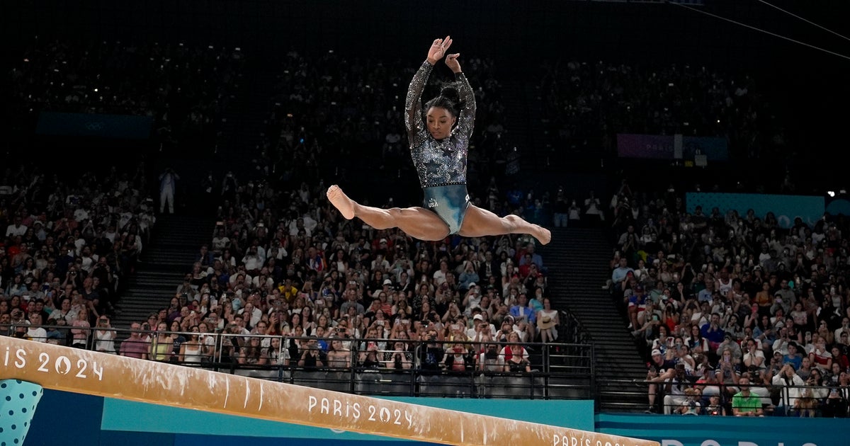 NextImg:Watch U.S. Gymnasts Excel At Paris Olympics In Best 100 Seconds Of Your Day