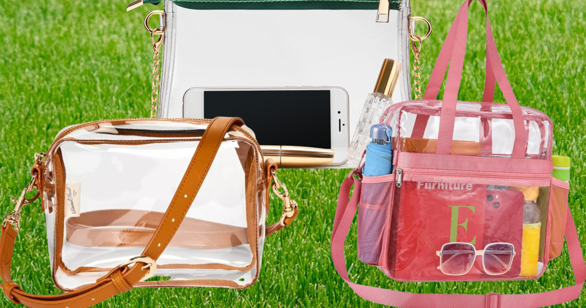 NextImg:Actually Cute Clear Bags For Stadiums And Concerts