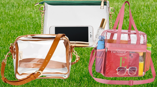 A vintage-inspired camera bag, a super chic bag with a metal chain and a colorful tote option.