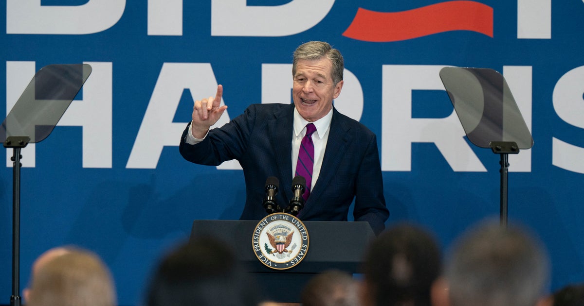 NextImg:Gov. Roy Cooper Withdraws Name From VP Consideration: Report