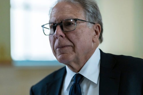 LaPierre told the judge that appointing a monitor to oversee the gun rights group’s finances would be “equivalent to putting a knife straight through the heart of the organization and twisting it.”