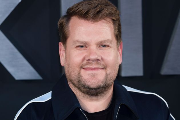 James Corden poses for photographers upon arrival at the premiere of the television programme 'Beckham' on Tuesday, Oct. 3, 2023 in London. (AP Photo/Vianney Le Caer)