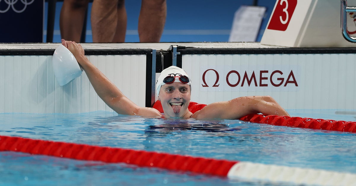 NextImg:Katie Ledecky Enjoys Leisure Time While Swimmers Finish Behind Her In 1500 Race