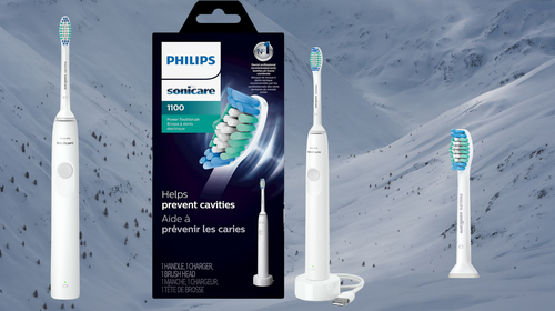The accessible Philips Sonicare 1100 electric toothbrush is even cheaper today at Amazon.