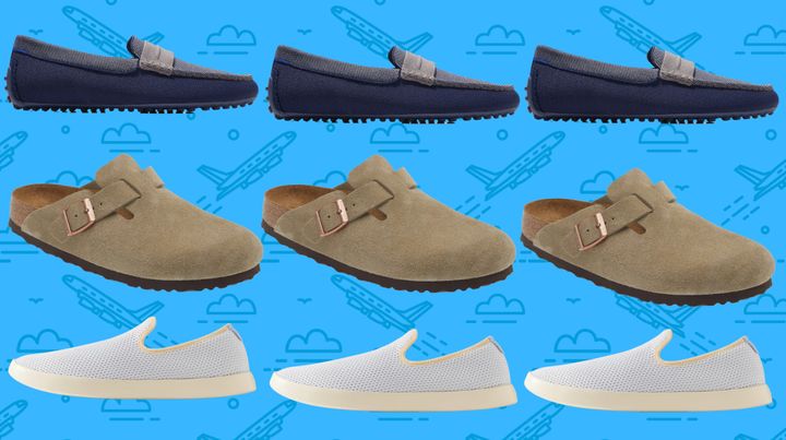 Rothy's Driver loafers, Birkenstock clogs and Allbirds slides