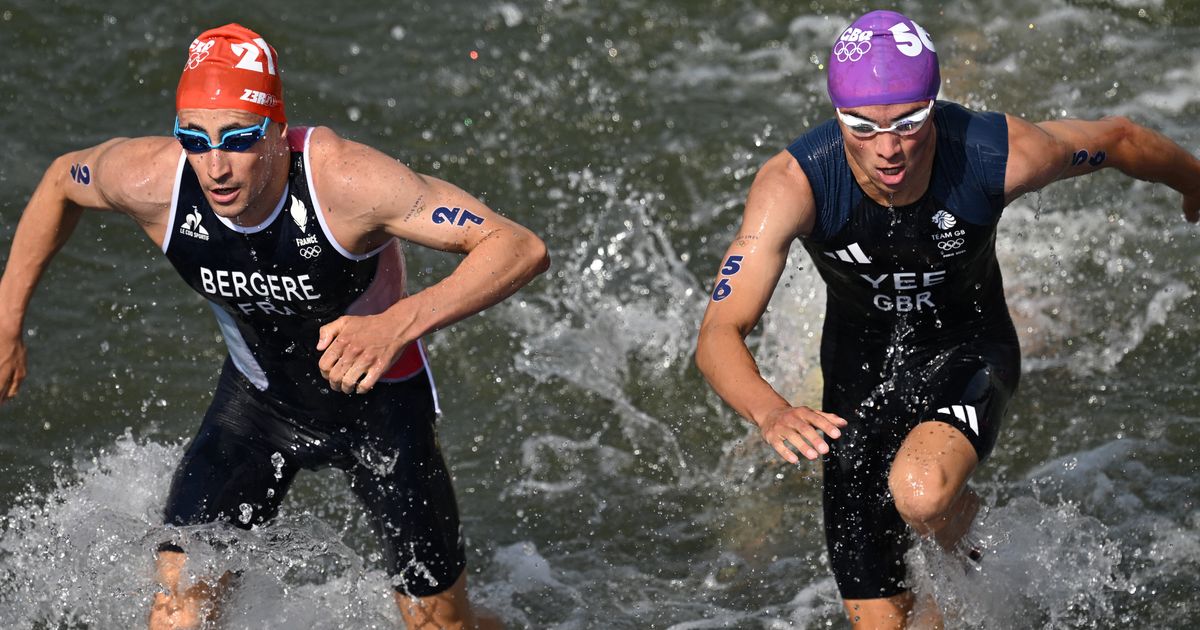 Olympians Admit Swimming In The Seine ‘Didn’t Taste Great’