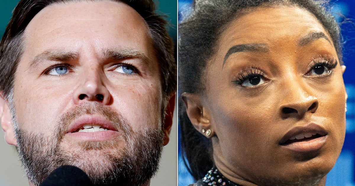 NextImg:JD Vance Had The Weirdest Take On Simone Biles' Exit From The Tokyo Olympics