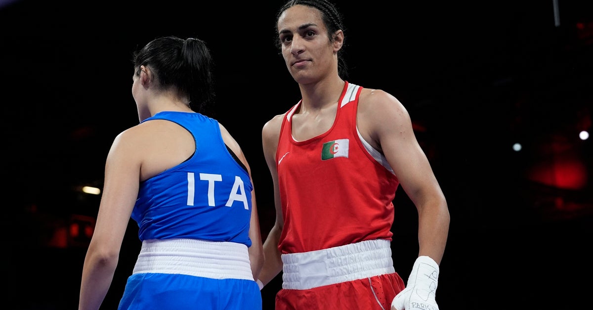 NextImg:Olympic Boxer Who Had Gender Test Issue Wins Fight, Causing Conservative Meltdown