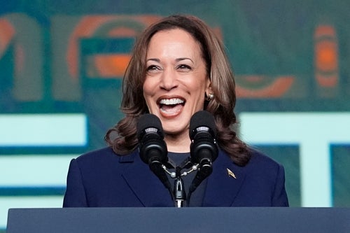 Vice President Kamala Harris outraised former President Donald Trump in July.