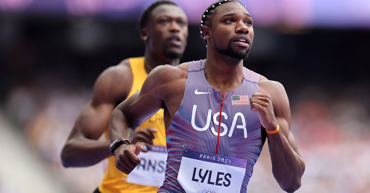 NextImg:Critics Pile On Noah Lyles After Surprising First-Round 100 Heat At Paris Olympics