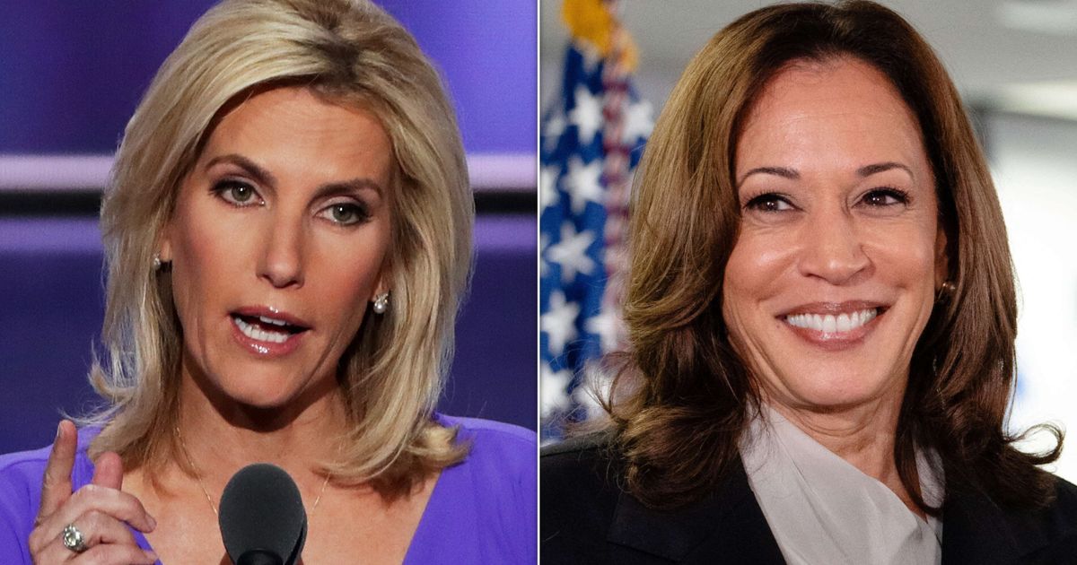 Laura Ingraham Mocks Kamala Harris For Hugging People