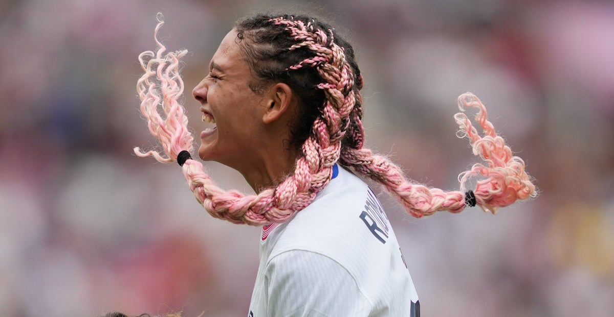 NextImg:Watch 'Magic' By U.S. Soccer Hero Trinity Rodman To Beat Japan In Olympic Quarter