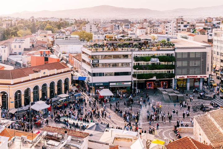 Φωτογραφία αρχείου, Πλατεία Μοναστηρακίου