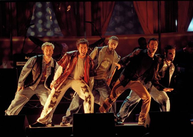 NSYNC performing in June 2000