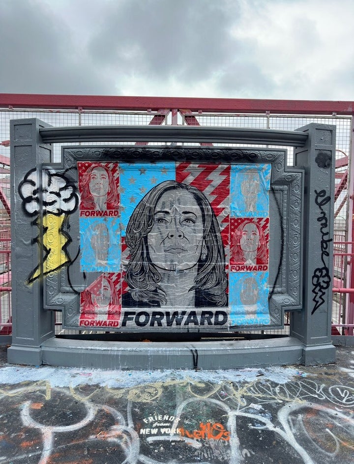 Jacob Thomas took inspiration from Kamala Harris’ latest marketing campaign rally cry that, “We’re not going again."