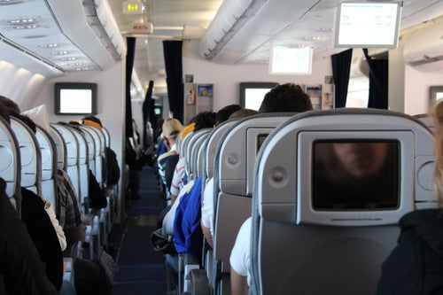 Don't forget about the passenger sitting in front of you. 