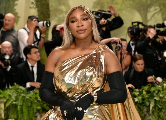 Serena Williams pictured at the 2024 Met Gala in May