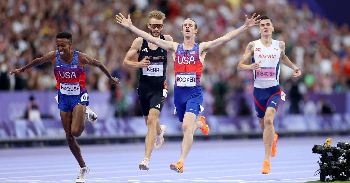 NextImg:U.S. Underdog Cole Hocker Wins In 1500-Meter Shocker At Paris Olympics