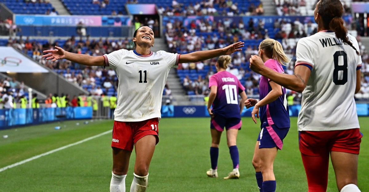 NextImg:U.S. Women's Soccer Team Returns To Olympic Final For First Time Since 2012