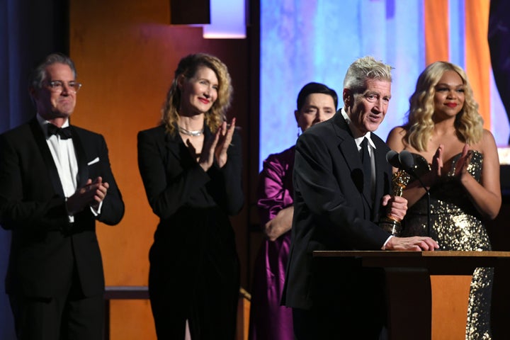 Director David Lynch received an honorary Academy Award in 2019. 