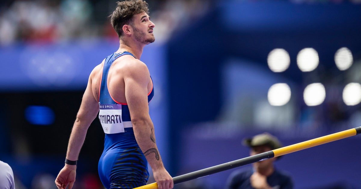 NextImg:Pole Vaulter Breaks Silence After His Bulge Breaks The Internet
