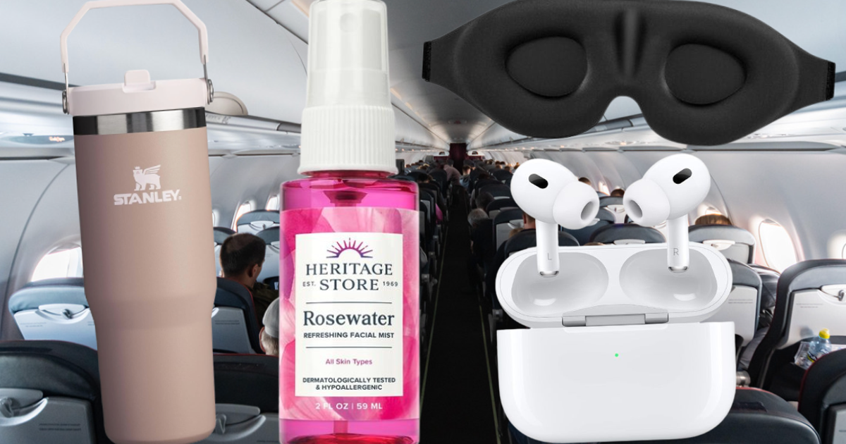 NextImg:18 Products To Make Flying Feel Like Peak Luxury — Even If You're Sitting In Coach
