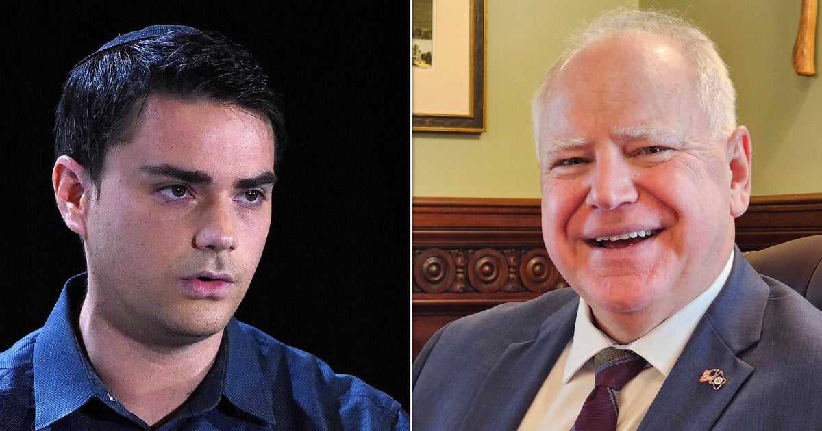 NextImg:Ben Shapiro Tries --And Fails -- To Insult Tim Walz With Dated Reference