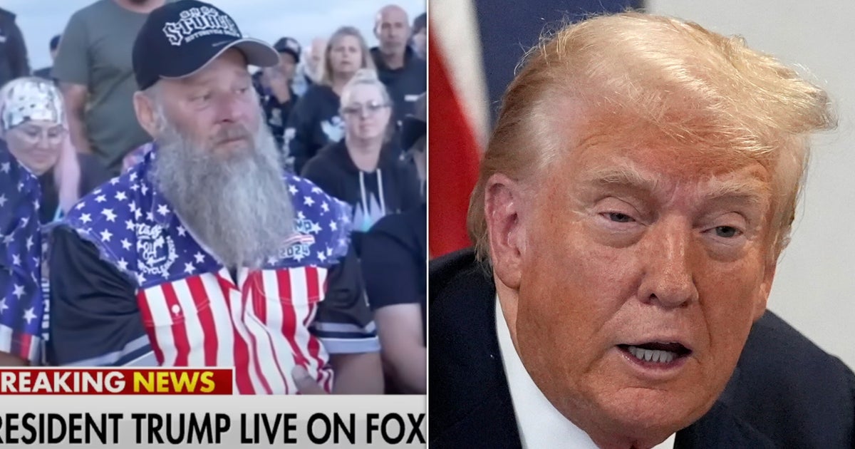 NextImg:Trump Torched For 'Word Salad' Answer To Supporter's Very Valid Question