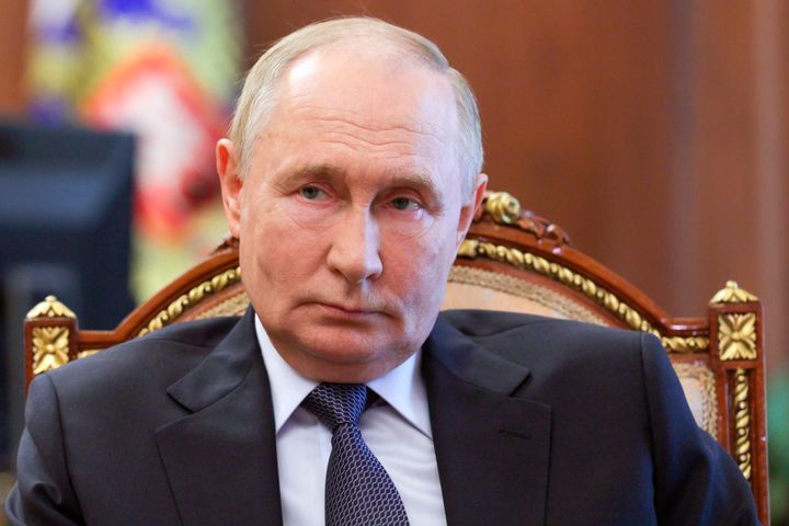 Russian President Vladimir Putin was not happy about the latest move from the Ukrainian forces.