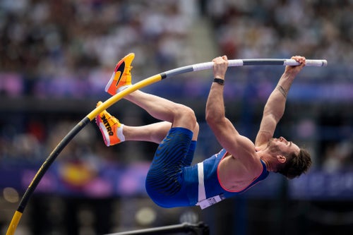 France's Anthony Ammirati in action at Paris 2024.