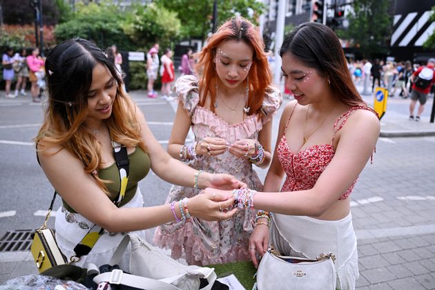 Home-made friendship bracelets have become an iconic fixture of the Eras Tour