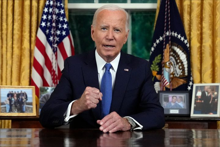 President Joe Biden addresses the nation on July 24 about his decision to drop out of the presidential race.