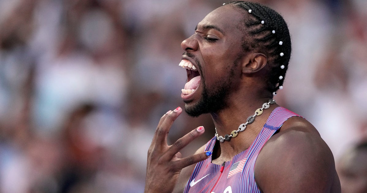 NextImg:Noah Lyles Loses In 200 Upset To Fall Short Of Rare Sprint Double At Olympics
