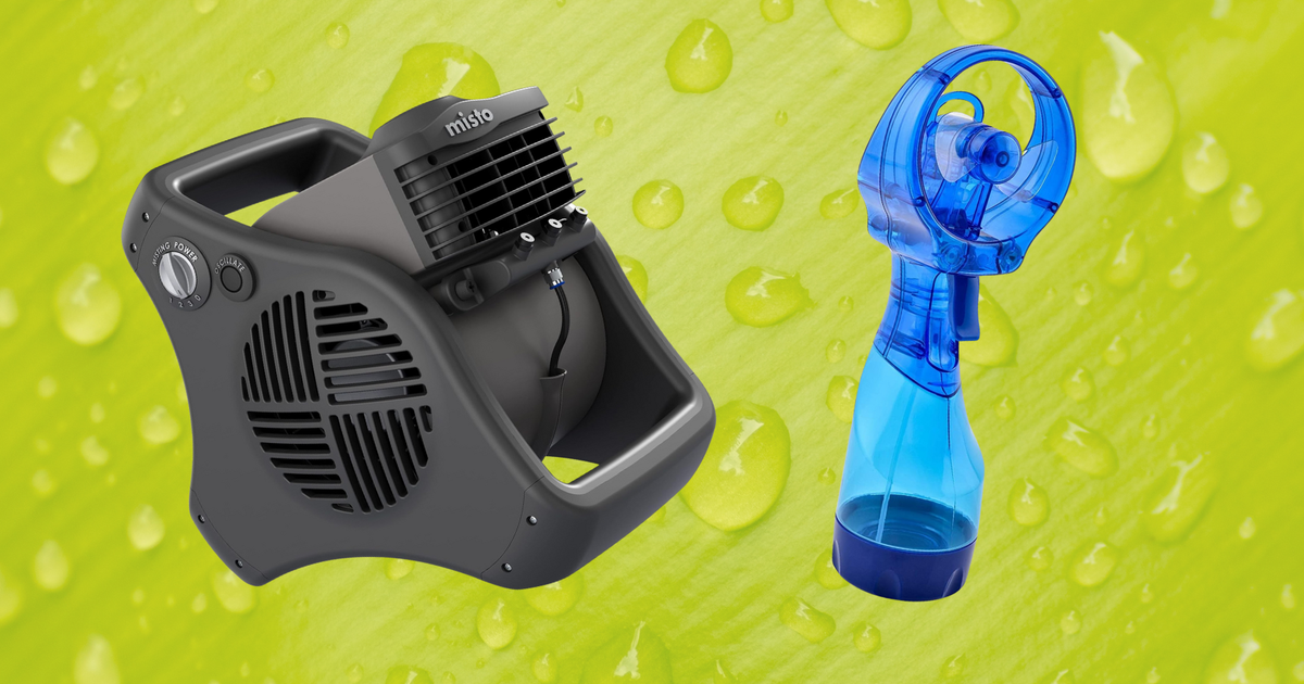 NextImg:8 Misting Fans For Staying Cool When It’s A Zillion Degrees Outside