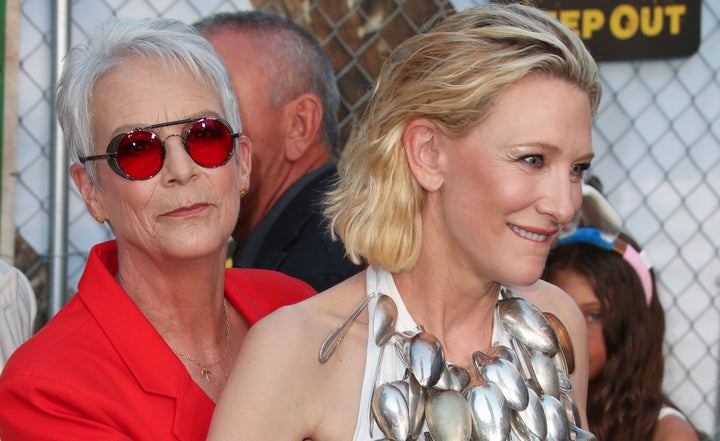 Jamie Lee Curtis and Cate Blanchett at the premiere of their new film earlier this week