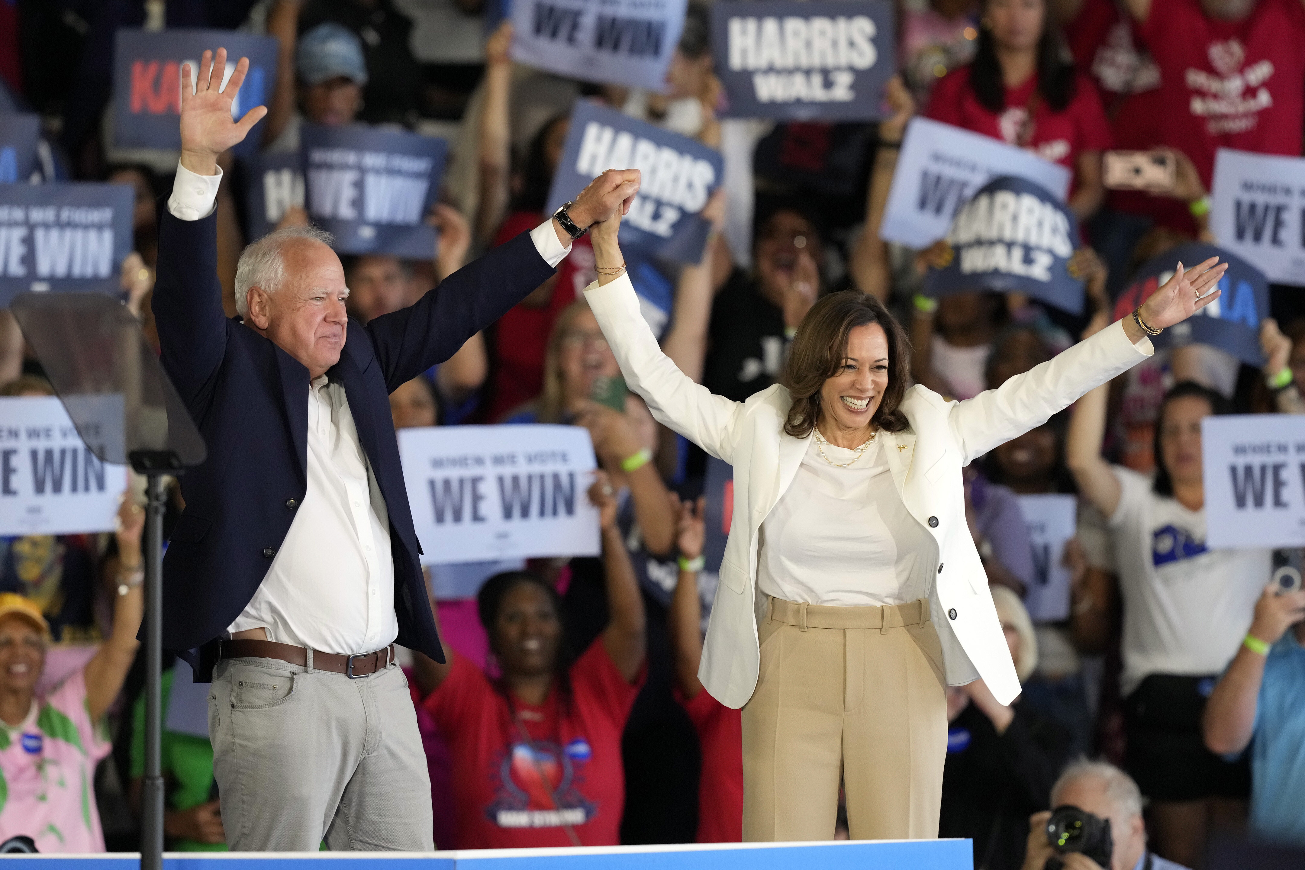 Harris And Walz To Campaign In Arizona In Ongoing Battleground Tour