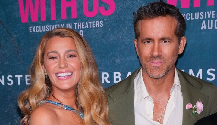 Blake Lively and Ryan Reynolds at the It Ends With Us premiere in New York last week