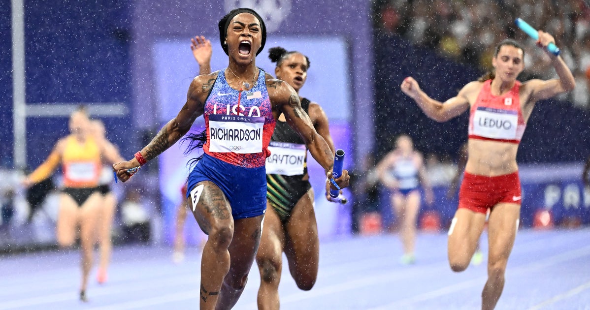 U.S. Women Win 4X100m Relay At Paris Olympics | HuffPost Sports