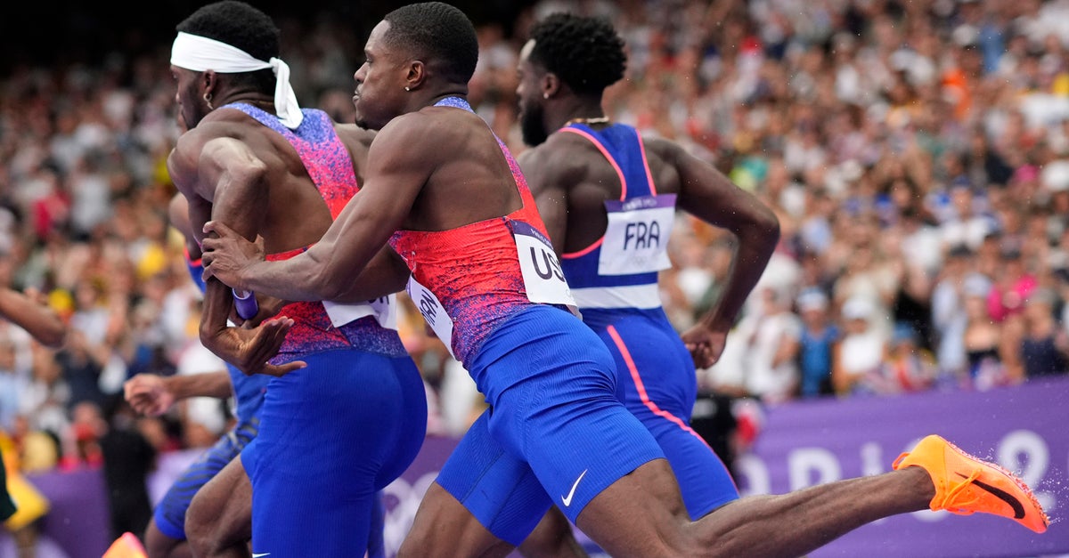 NextImg:U.S. Men's 4x100 Relay Team Botches Another Baton Pass In Olympics Disaster