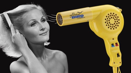 The Conair Yellowbird is a powerful corded hair dryer with four speed settings. 