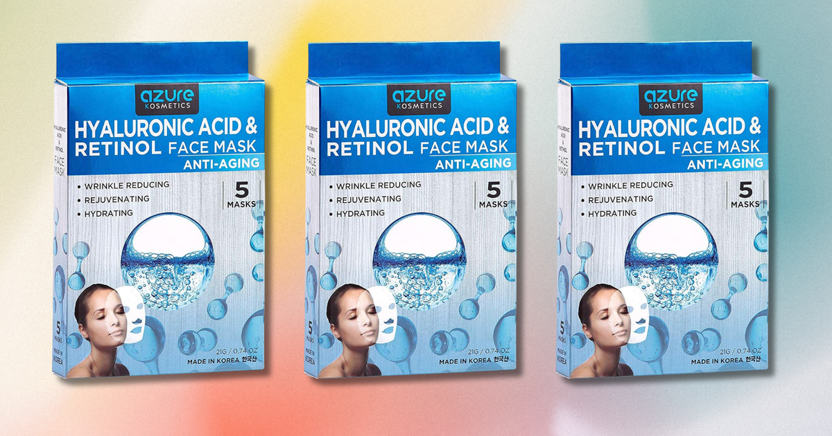 NextImg:This Face Mask Causes Fine Lines And Wrinkles To 'Almost Vanish' — And A 5-Pack Is Just $10
