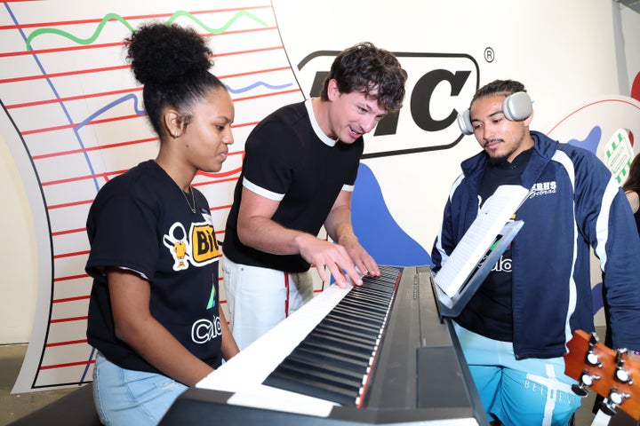 "I'm very passionate about arts education and what it can do for other areas of your life," Puth said of his new partnership with Bic and the Save the Music Foundation.