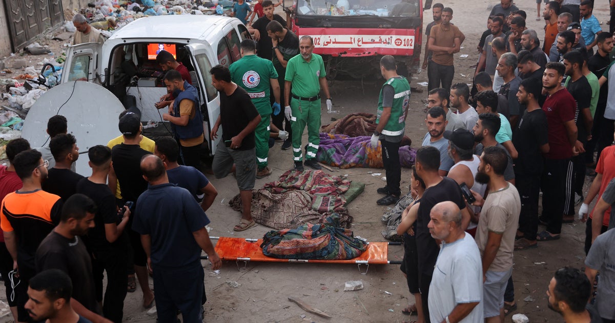 Israeli Airstrike On Gaza School Kills Over 60 Palestinians, Officials ...