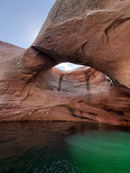 The "Double Arch" was also known as the "Hole in the Roof" or "Toilet Bowl."