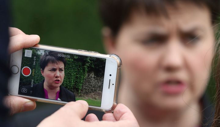 Ruth Davidson is backing James Cleverly.