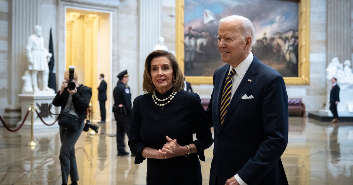 NextImg:Nancy Pelosi Puts A Sunny Spin On Her Strained Relationship With President Biden