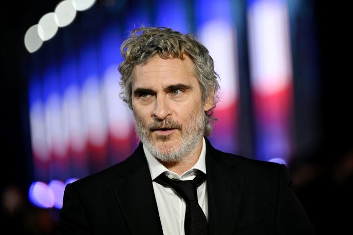 Joaquin Phoenix at the Napoleon premiere last year